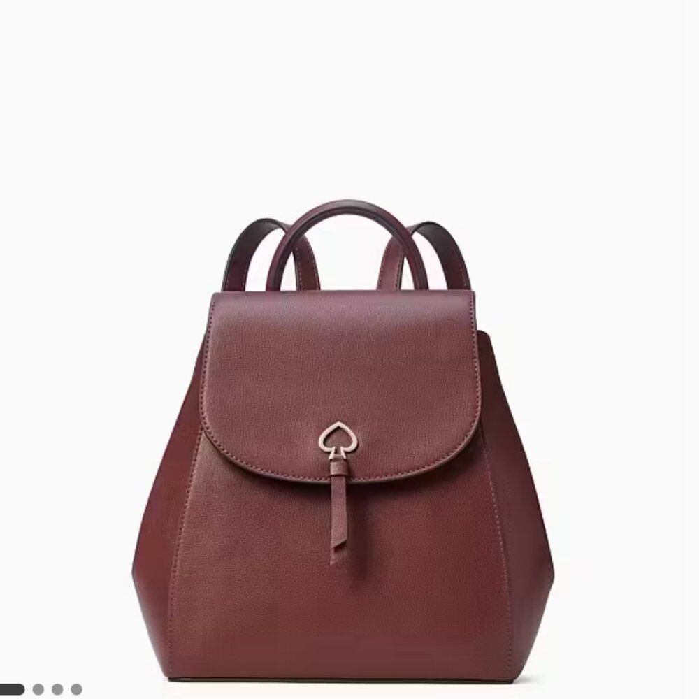 Kate Spade Adel Backpack in Burgundy/Wine